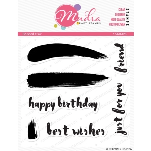 Mudra Craft Stamps - Brushed