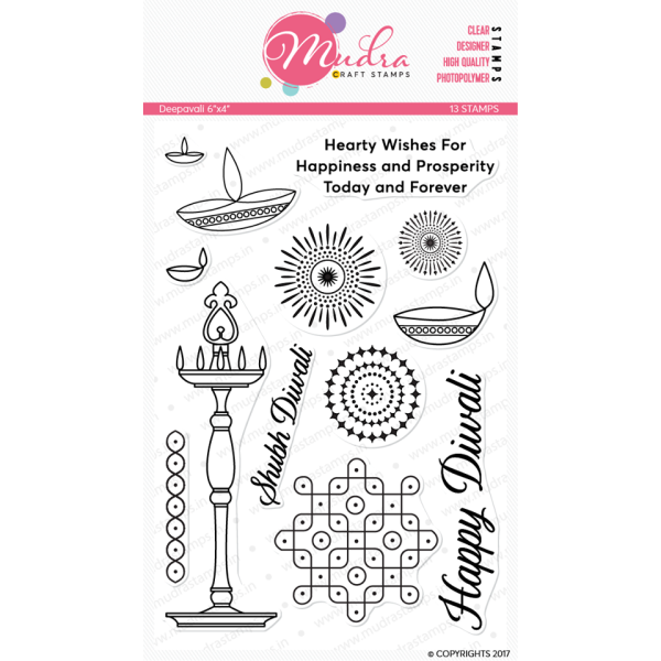 Mudra Craft Stamps - Deepavali