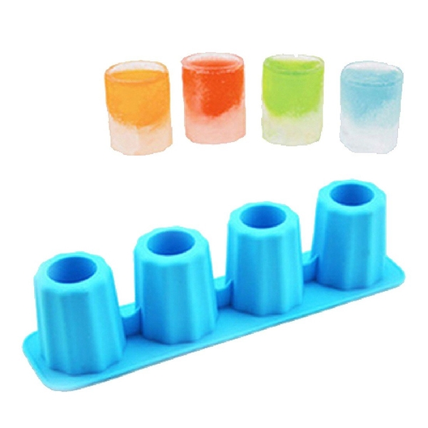 3D Shot Glasses Silicone Ice or Chocolate Mould