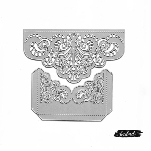 Steel Border Dies - Lace Edges (Set of 2 dies)