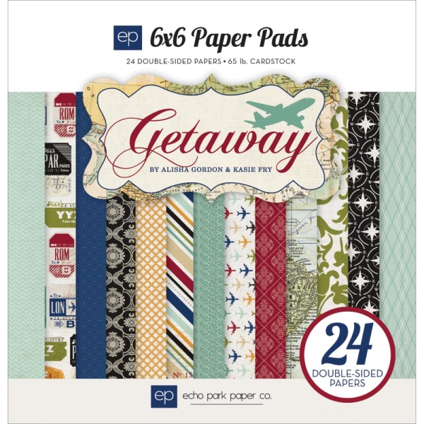 EchoPark paper pad - Getaway (6by6 inch)