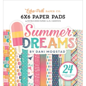 EchoPark paper pad - Summer Dreams (6by6 inch)