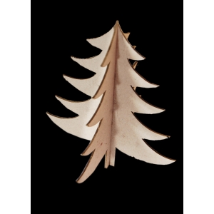 Papericious 3D Chipboards - Christmas Tree