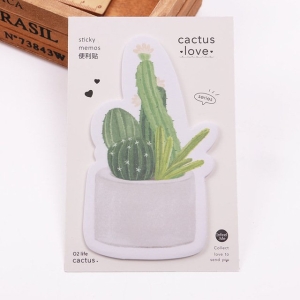 Sticky Notes or Memo Pads - Succulents