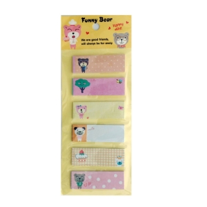 Sticky Notes or Memo Pads - Cute Bears