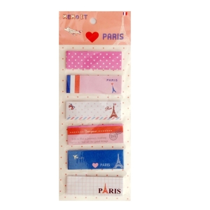 Sticky Notes or Memo Pads - Travel (Paris)