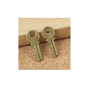 Simple Keys Metal Charms (Set of 25 pcs)