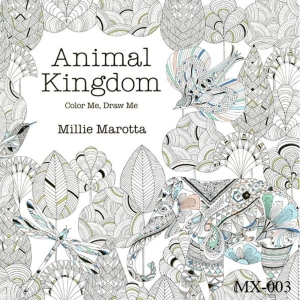 Adult colouring Book - Animal Kingdom