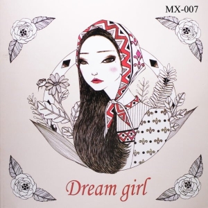 Adult colouring Book - Dream Girl