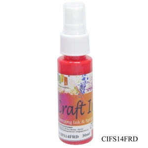 Craft Spray Ink - Fluorescent Red (30 ml)