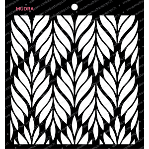 Mudra Stencils - Leafy Pattern