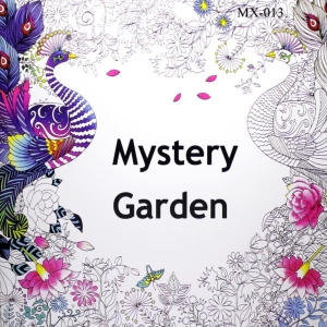 Adult colouring Book - Mystery Garden