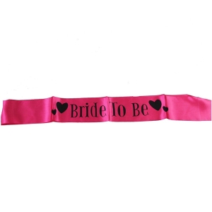 Bride to Be Sash