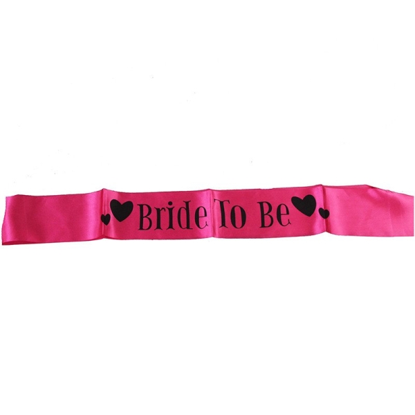 Bride to Be Sash