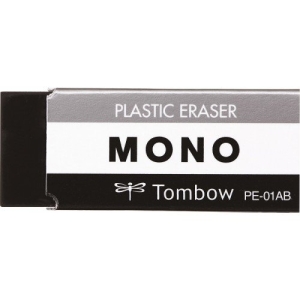 Tombow Plastic Eraser MONO BLACK