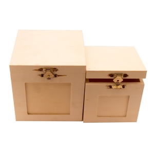 Square Boxes (Set of 2)