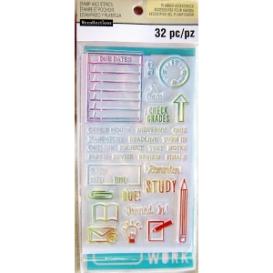 Recollections Planners Stamp and Stencil Set (501853)