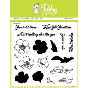 Tubby Photopolymer Clear Stamps - Buttercup