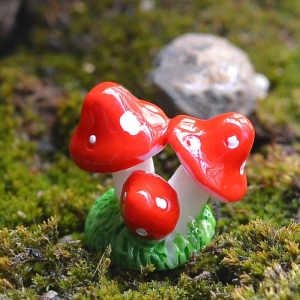 Miniatures - Red Mushroom