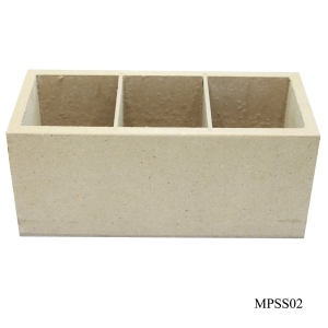 MDF Pen Stand (3 by 3 by 7 inch)