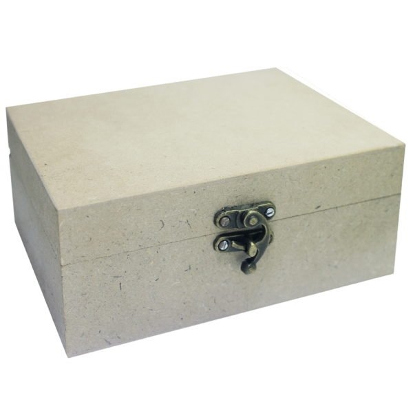 MDF wooden box (4.25 by 6.25 by 2.75 inch)