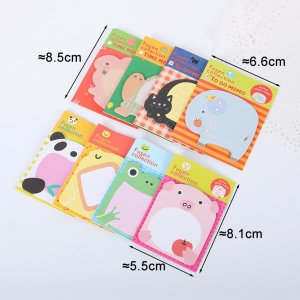 Sticky Notes or Memo Pads - Animals