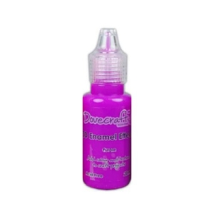 Dovecraft 3D Enamel Effects Glue - Purple