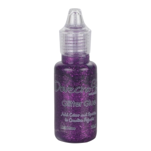 Dovecraft Classic Glitter Glue - Amethyst