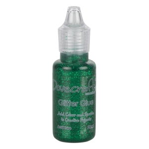 Dovecraft Classic Glitter Glue - Forest