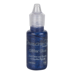 Dovecraft Classic Glitter Glue - Midnight