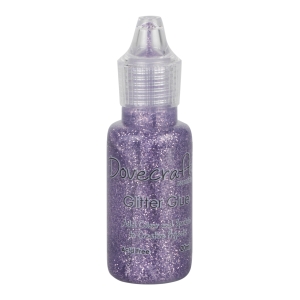 Dovecraft Pastel Glitter Glue - Lavendar