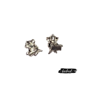 Metal Charms - Ganpati Design 3 (Pack of 10)