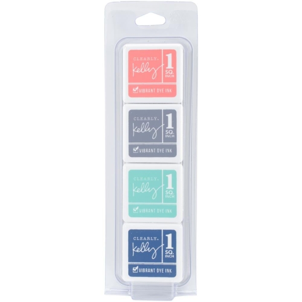 Hero Arts Clearly Kelly Vibrant Dye Ink Cubes - Urban (Set of 4)