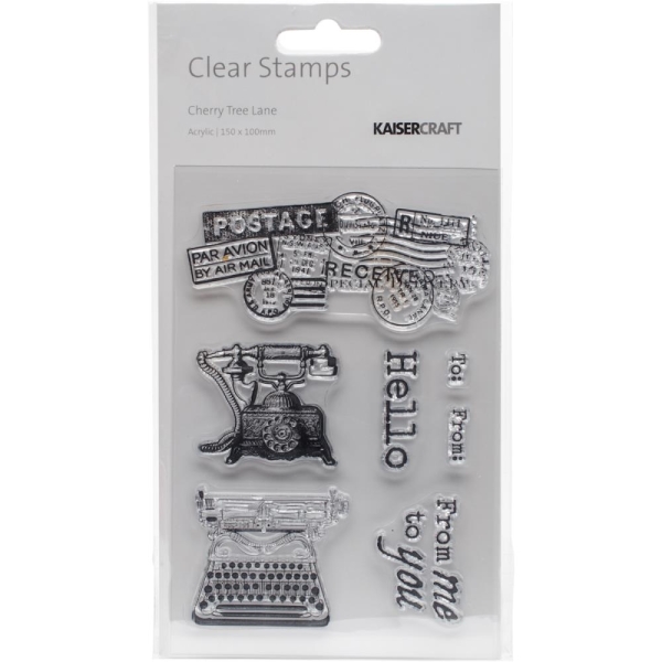 KaiserCraft Clear Stamps - Cherry Tree Lane