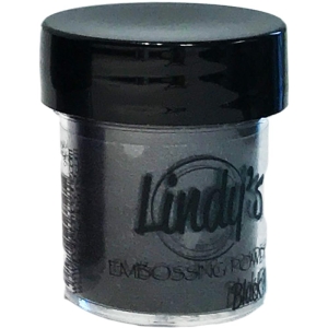 Lindy's Stamp Gang 2-Tone Embossing Powder - Black Forest Black