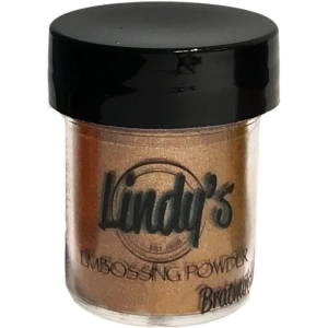 Lindy's Stamp Gang 2-Tone Embossing Powder - Bratwurst Brown