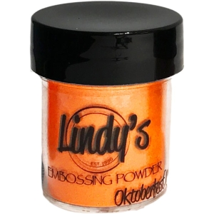 Lindy's Stamp Gang 2-Tone Embossing Powder - Octoberfest Orange