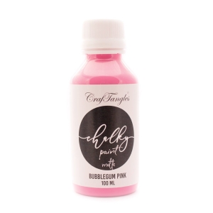 CrafTangles Chalk Paint - Bubblegum Pink (100 ml)