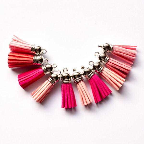 Tassels - Pinks (Pack of 10)