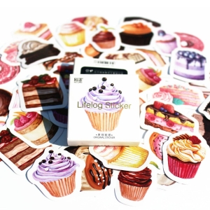 Cupcakes Stickers or Ephemera (40 pcs)