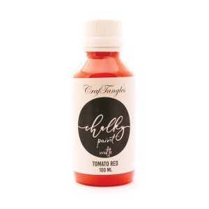 CrafTangles Chalk Paint - Tomato Red (100 ml)