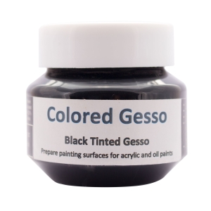 Hakims Colored Gesso (136 ml) - Black