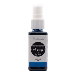 CrafTangles Art Sprays (Dye Based) - Denim Blue (50 ml)