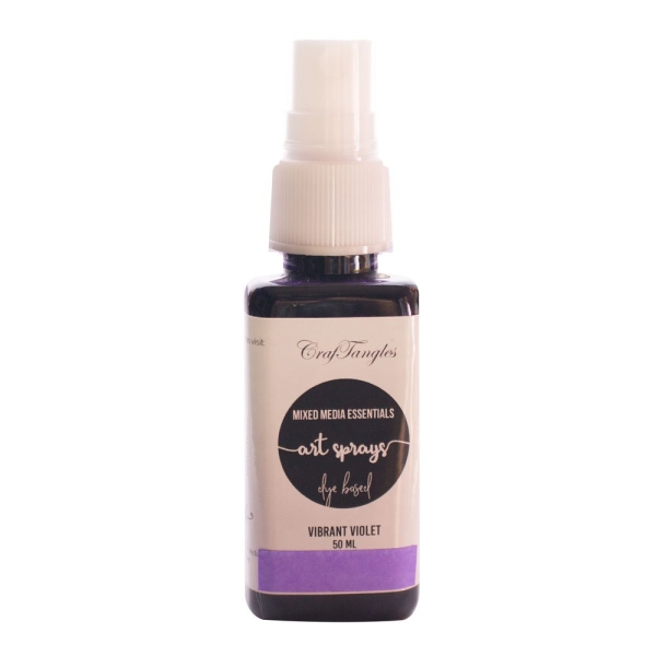 CrafTangles Art Sprays (Dye Based) - Vibrant Violet (50 ml)