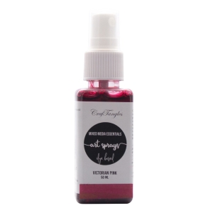 CrafTangles Art Sprays (Dye Based) - Victorian Pink (50 ml)