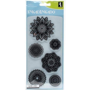 Inkadinkado Clear Stamp - Decorative Doilies