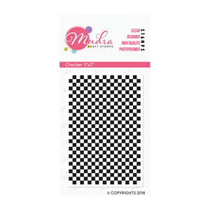 Mudra Craft Stamps - Checker