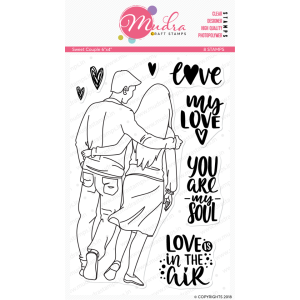 Mudra Craft Stamps - Sweet Couple