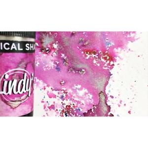 Lindy's Stamp Gang Magical Shaker - Magnolia Magenta Gold