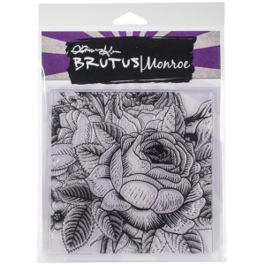 Brutus Monroe Clear Stamps - Enchanted Rose Background (5.75 by 5.75 inch)